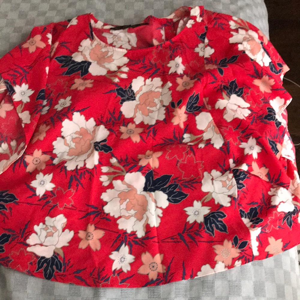 Short sleeve blouse